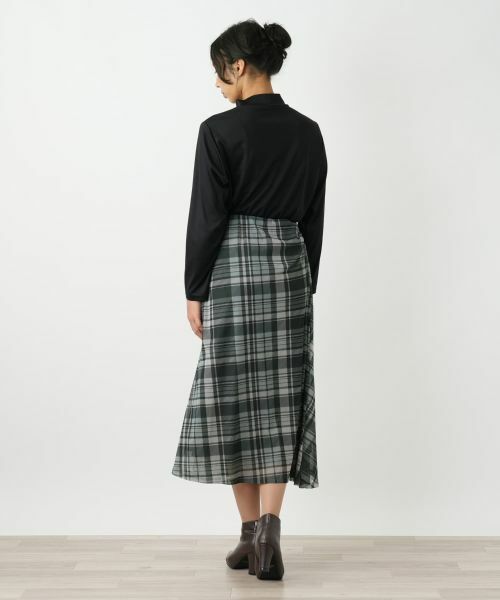 Leilian PLUS HOUSE / レリアンプラスハウス ミニ・ひざ丈スカート | スカート【BOURGE】 | 詳細6