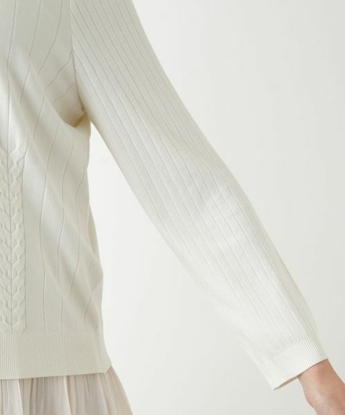 Leilian PLUS HOUSE / レリアンプラスハウス ニット・セーター | セーター【ROCHAS Premiere】 | 詳細12