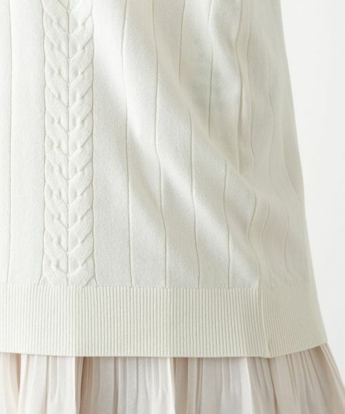 Leilian PLUS HOUSE / レリアンプラスハウス ニット・セーター | セーター【ROCHAS Premiere】 | 詳細13