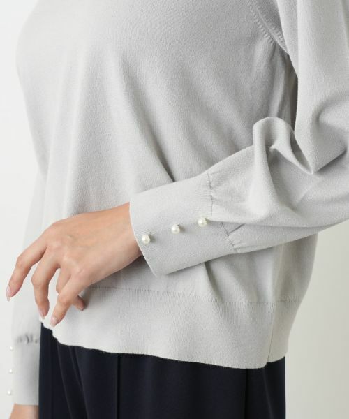 Leilian PLUS HOUSE / レリアンプラスハウス ニット・セーター | 衿付きニット【NEMIKA】 | 詳細17