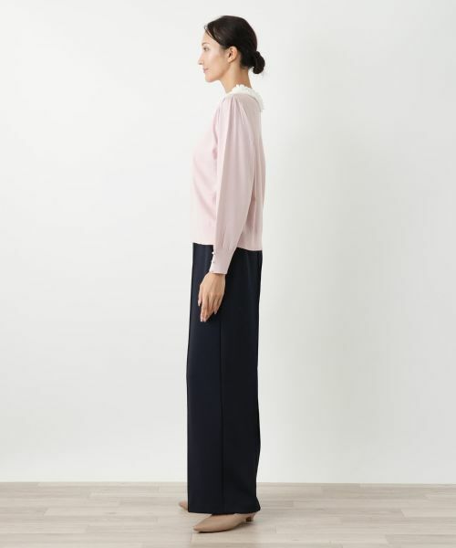 Leilian PLUS HOUSE / レリアンプラスハウス ニット・セーター | 衿付きニット【NEMIKA】 | 詳細5