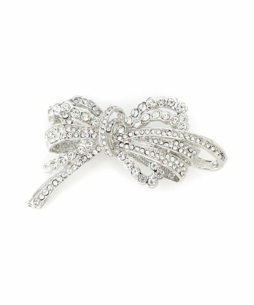 Leilian PLUS HOUSE/レリアンプラスハウス ブローチ アッシュグレー その他 Leilian PLUS HOUSE/レリアンプラスハウス ブローチ アッシュグレー その他