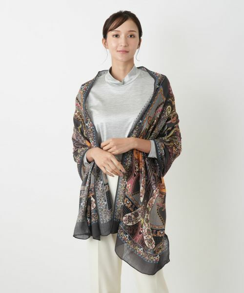 Leilian PLUS HOUSE / レリアンプラスハウス マフラー・ショール・スヌード・ストール | ストール【FASAC】 | 詳細4