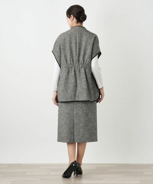 Leilian PLUS HOUSE / レリアンプラスハウス テーラードジャケット | ベスト【ROCHAS Premiere】 | 詳細3