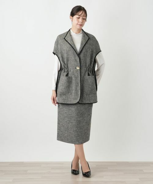 Leilian PLUS HOUSE / レリアンプラスハウス テーラードジャケット | ベスト【ROCHAS Premiere】 | 詳細4