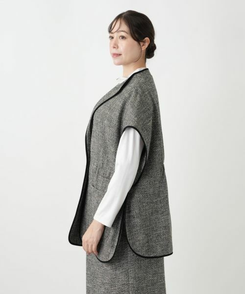Leilian PLUS HOUSE / レリアンプラスハウス テーラードジャケット | ベスト【ROCHAS Premiere】 | 詳細6