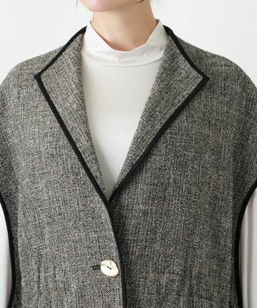 Leilian PLUS HOUSE / レリアンプラスハウス テーラードジャケット | ベスト【ROCHAS Premiere】 | 詳細8