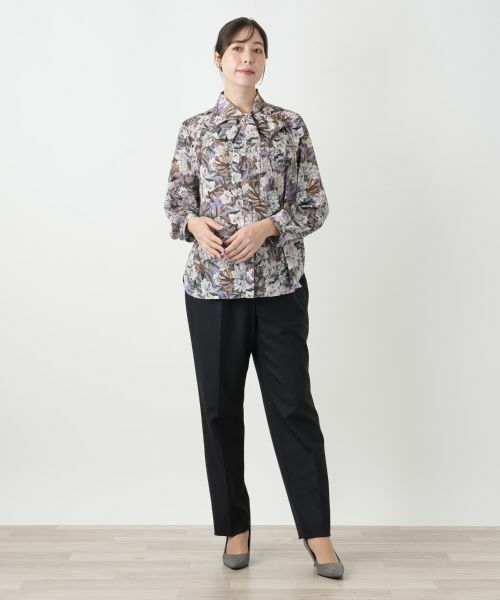 Leilian PLUS HOUSE / レリアンプラスハウス シャツ・ブラウス | ブラウス【ROCHAS Premiere】 | 詳細1