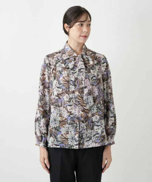 Leilian PLUS HOUSE / レリアンプラスハウス シャツ・ブラウス | ブラウス【ROCHAS Premiere】 | 詳細5