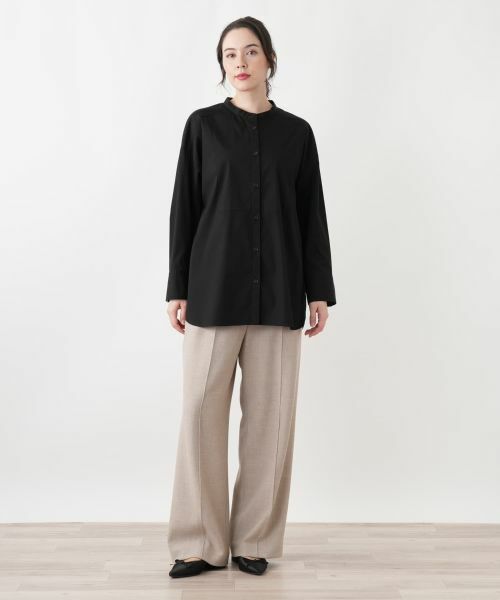 Leilian PLUS HOUSE / レリアンプラスハウス シャツ・ブラウス | 羽織ブラウス【ROCHAS Premiere】 | 詳細1