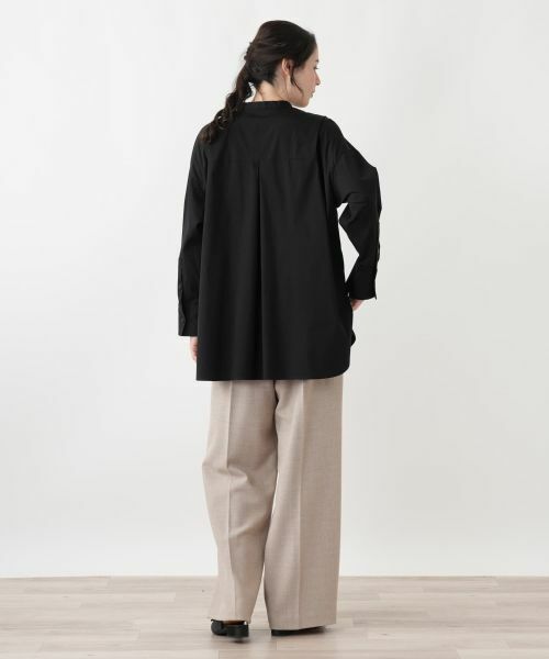 Leilian PLUS HOUSE / レリアンプラスハウス シャツ・ブラウス | 羽織ブラウス【ROCHAS Premiere】 | 詳細3