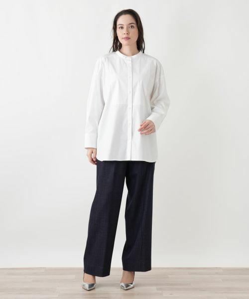 Leilian PLUS HOUSE / レリアンプラスハウス シャツ・ブラウス | 羽織ブラウス【ROCHAS Premiere】 | 詳細4