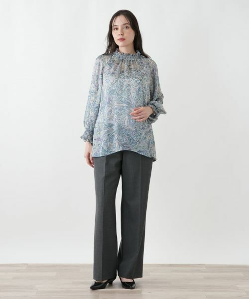 Leilian PLUS HOUSE / レリアンプラスハウス シャツ・ブラウス | ブラウス【ROCHAS Premiere】 | 詳細1