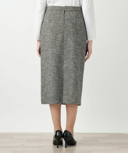 Leilian PLUS HOUSE / レリアンプラスハウス ミニ・ひざ丈スカート | タイトスカート【ROCHAS Premiere】 | 詳細9