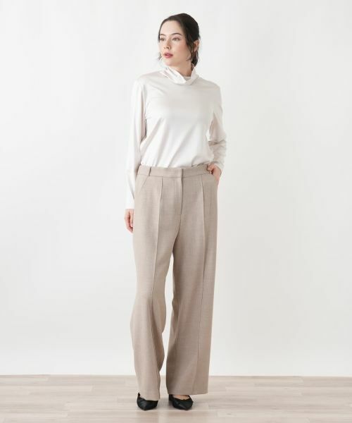 Leilian PLUS HOUSE / レリアンプラスハウス その他パンツ | ワイドパンツ【ROCHAS Premiere】 | 詳細1