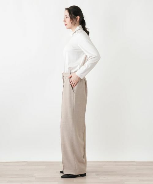 Leilian PLUS HOUSE / レリアンプラスハウス その他パンツ | ワイドパンツ【ROCHAS Premiere】 | 詳細2