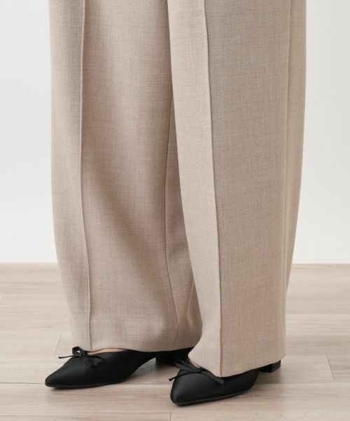 Leilian PLUS HOUSE / レリアンプラスハウス その他パンツ | ワイドパンツ【ROCHAS Premiere】 | 詳細9