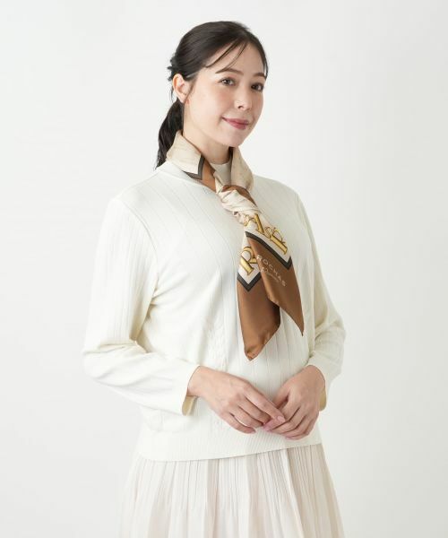 Leilian PLUS HOUSE / レリアンプラスハウス バンダナ・スカーフ | ネックウエア【ROCHAS Premiere】【RATTI】 | 詳細2