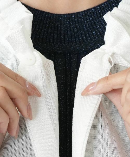 Leilian PLUS HOUSE / レリアンプラスハウス カーディガン・ボレロ | カーディガン【BOURGE】 | 詳細10