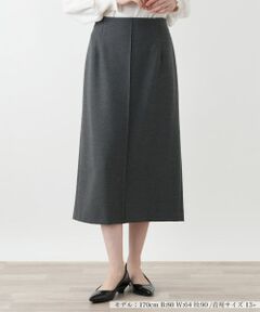 Leilian PLUS HOUSE / レリアンプラスハウス ミニ・ひざ丈スカート | タイトスカート【NEMIKA】