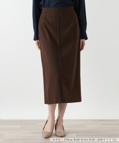 Leilian PLUS HOUSE / レリアンプラスハウス ミニ・ひざ丈スカート | タイトスカート【NEMIKA】