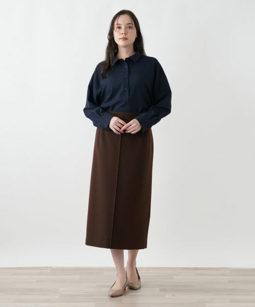 Leilian PLUS HOUSE / レリアンプラスハウス ミニ・ひざ丈スカート | タイトスカート【NEMIKA】 | 詳細4