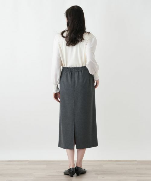 Leilian PLUS HOUSE / レリアンプラスハウス ミニ・ひざ丈スカート | タイトスカート【NEMIKA】 | 詳細9