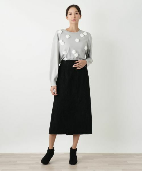 Leilian PLUS HOUSE / レリアンプラスハウス ミニ・ひざ丈スカート | タイトスカート【NEMIKA】 | 詳細4