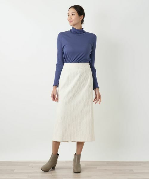 Leilian PLUS HOUSE / レリアンプラスハウス ミニ・ひざ丈スカート | タイトスカート【NEMIKA】 | 詳細7