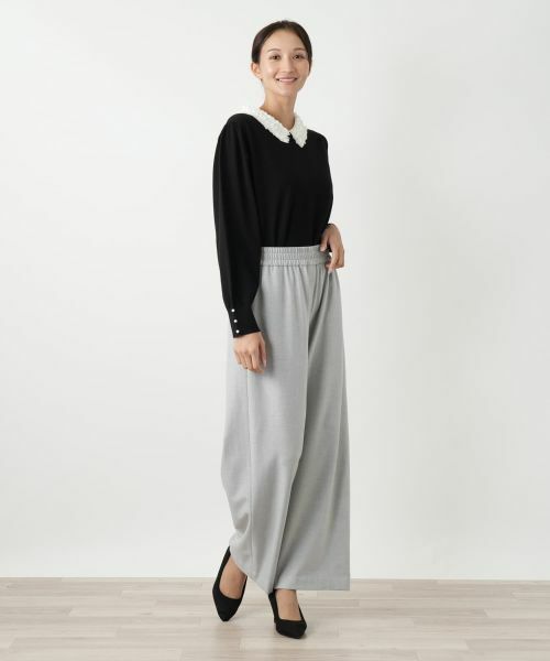 Leilian PLUS HOUSE / レリアンプラスハウス その他パンツ | ワイドパンツ【NEMIKA】 | 詳細13