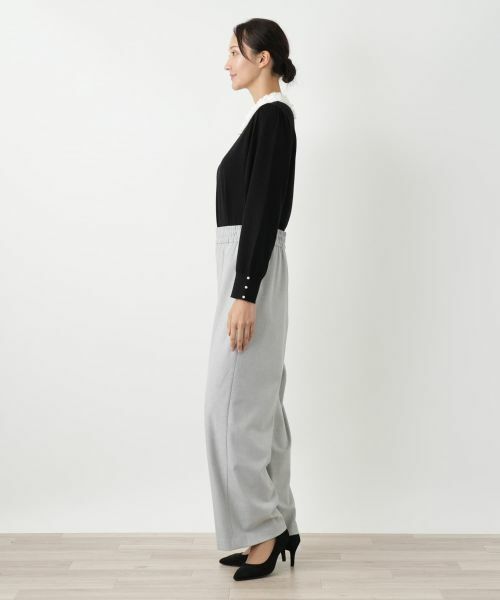 Leilian PLUS HOUSE / レリアンプラスハウス その他パンツ | ワイドパンツ【NEMIKA】 | 詳細14