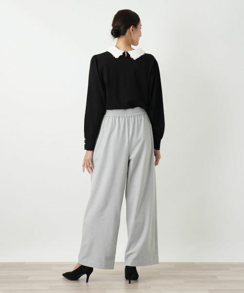 Leilian PLUS HOUSE / レリアンプラスハウス その他パンツ | ワイドパンツ【NEMIKA】 | 詳細15