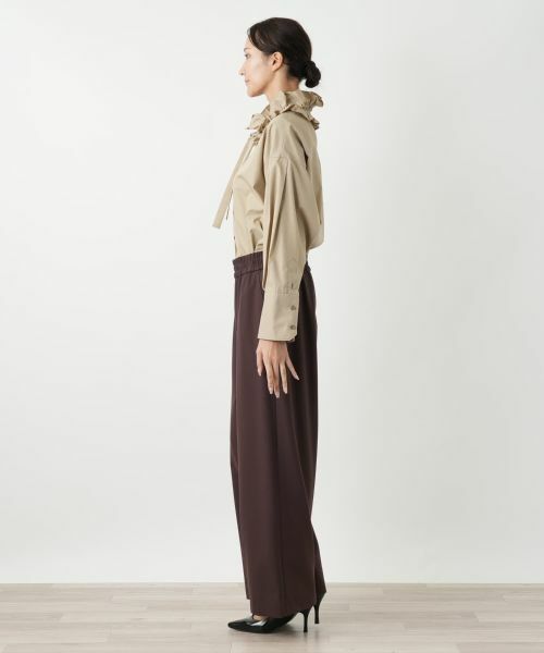 Leilian PLUS HOUSE / レリアンプラスハウス その他パンツ | ワイドパンツ【NEMIKA】 | 詳細8