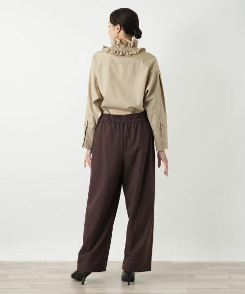 Leilian PLUS HOUSE / レリアンプラスハウス その他パンツ | ワイドパンツ【NEMIKA】 | 詳細9