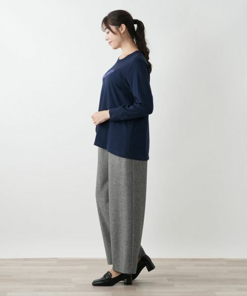 Leilian PLUS HOUSE / レリアンプラスハウス その他パンツ | ワイドパンツ【NEMIKA】 | 詳細2