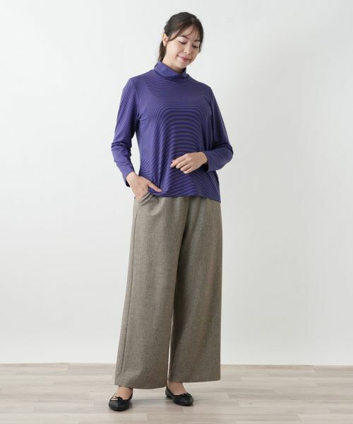 Leilian PLUS HOUSE / レリアンプラスハウス その他パンツ | ワイドパンツ【NEMIKA】 | 詳細4