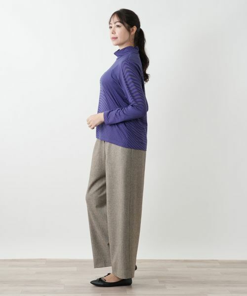 Leilian PLUS HOUSE / レリアンプラスハウス その他パンツ | ワイドパンツ【NEMIKA】 | 詳細5