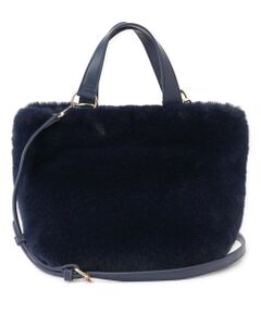 Leilian PLUS HOUSE / レリアンプラスハウス ハンドバッグ | 2WAYフェイクファーバッグ