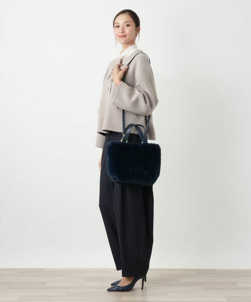 Leilian PLUS HOUSE / レリアンプラスハウス ハンドバッグ | 2WAYフェイクファーバッグ | 詳細5