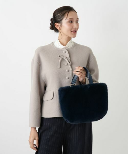 Leilian PLUS HOUSE / レリアンプラスハウス ハンドバッグ | 2WAYフェイクファーバッグ | 詳細6