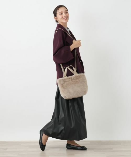 Leilian PLUS HOUSE / レリアンプラスハウス ハンドバッグ | 2WAYフェイクファーバッグ | 詳細7