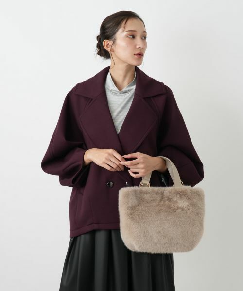 Leilian PLUS HOUSE / レリアンプラスハウス ハンドバッグ | 2WAYフェイクファーバッグ | 詳細8