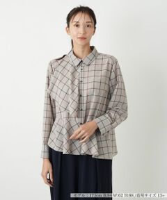 Leilian PLUS HOUSE / レリアンプラスハウス シャツ・ブラウス | シャツブラウス【BOURGE】