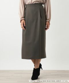 Leilian PLUS HOUSE / レリアンプラスハウス ミニ・ひざ丈スカート | スカート【プラス企画】