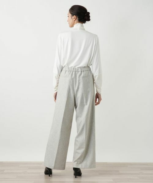 Leilian PLUS HOUSE / レリアンプラスハウス その他パンツ | ワイドパンツ【NEMIKA】 | 詳細3