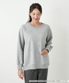 Leilian PLUS HOUSE / レリアンプラスハウス スウェット | トレーナー【NEMIKA】