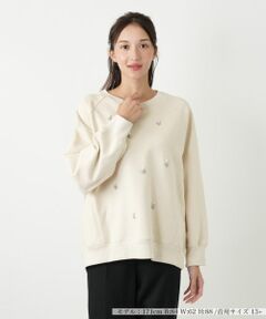 Leilian PLUS HOUSE / レリアンプラスハウス スウェット | トレーナー【NEMIKA】