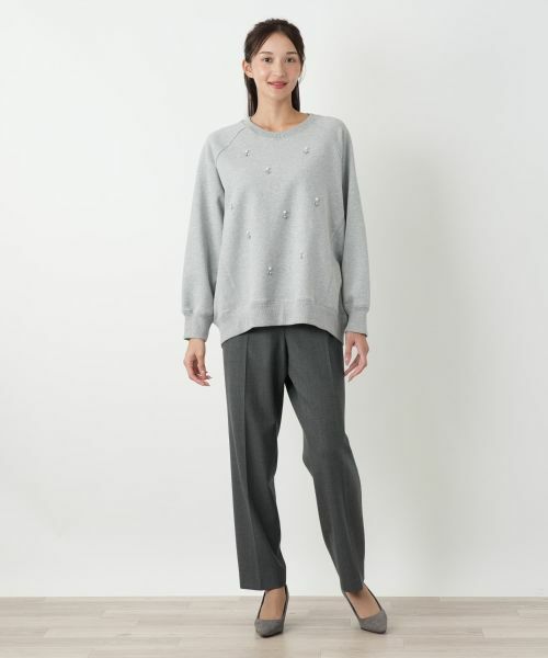 Leilian PLUS HOUSE / レリアンプラスハウス スウェット | トレーナー【NEMIKA】 | 詳細1