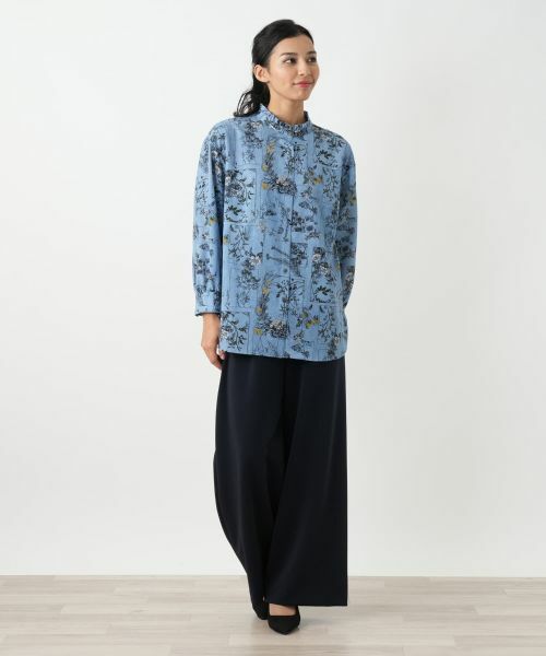 Leilian PLUS HOUSE / レリアンプラスハウス シャツ・ブラウス | 羽織ブラウス | 詳細1