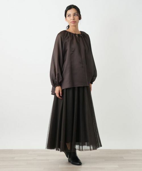 Leilian PLUS HOUSE / レリアンプラスハウス シャツ・ブラウス | ブラウス【NEMIKA】 | 詳細1